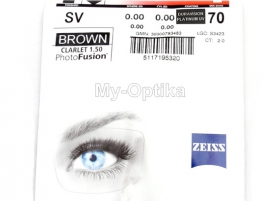 Carl Zeiss SV 1.5 PhotoFusion X Brown DV Platinum UV