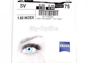 Линза Carl Zeiss SV 1.6 DuraVision Platinum UV Линза Carl Zeiss SV 1.6 DuraVision Platinum UV