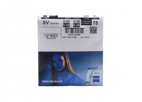 Линза Carl Zeiss Single Vision ClearView 1.67 Blue Guard