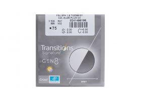 Линза Essilor 1.61 Transitions Gen8 Brown/Grey Crizal Alize+UV
