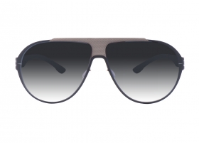 Очки Ic Berlin Carson Black Matt-Bronze Mesh Black to Grey