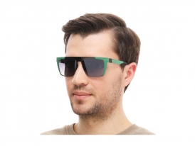 Ic Berlin Bibhu 01 Amazon Green Sides Gun Metal Black To Grey на мужском лице