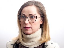 Miu Miu 51QV VYD/1O1 на женском лице