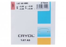 Линза Cryol 1.67 AS HMC Линза Cryol 1.67 AS HMC