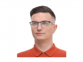 Ray-Ban 8416 Tech 2916 Carbon на мужском лице