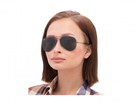 RB 3025 W0879 Aviator — Ray-Ban на женском лице