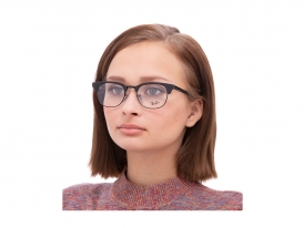 RX 5154 8049 Clubmaster — Ray-Ban на женском лице