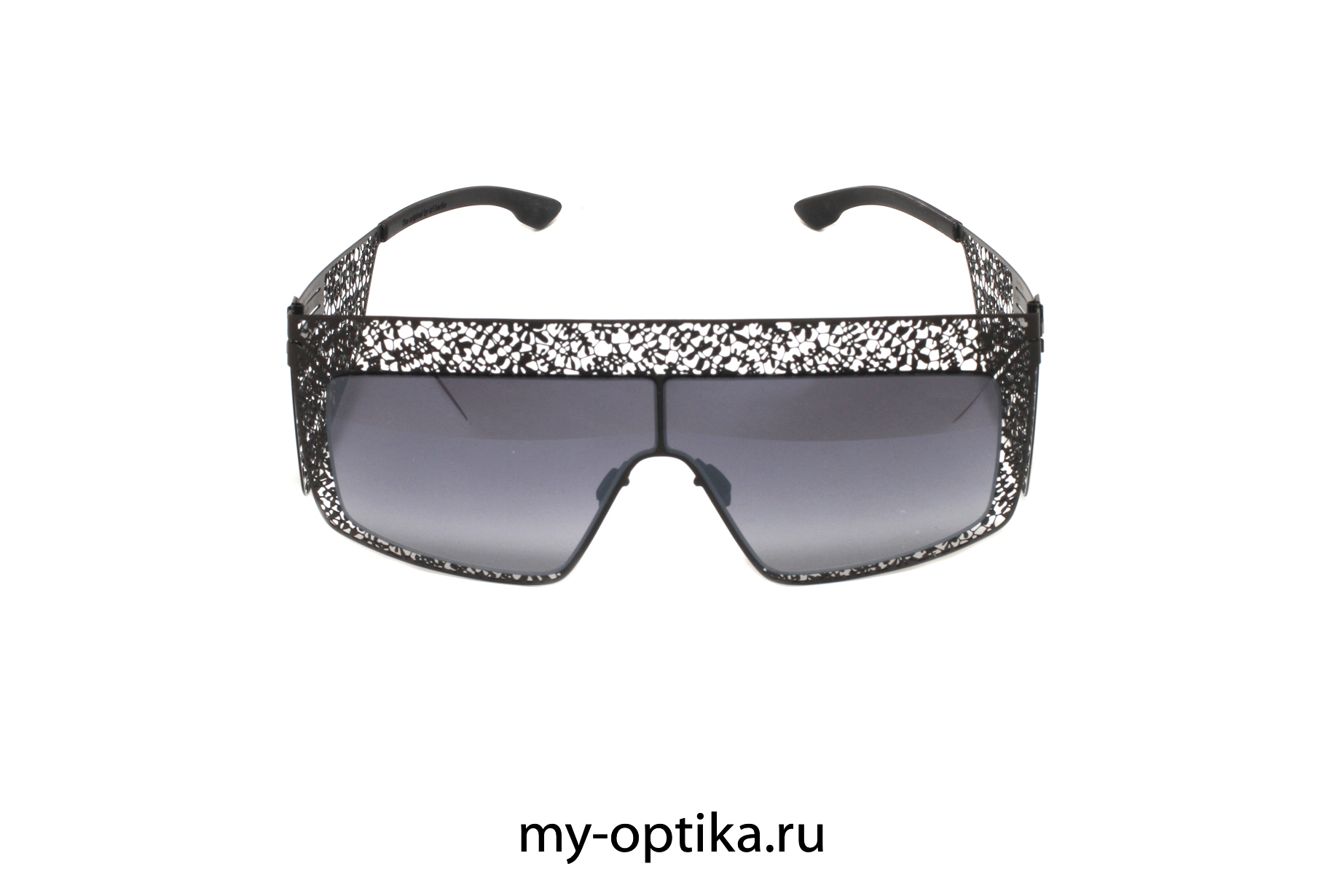 Очки Ic Berlin Lace Visor Black to Grey
