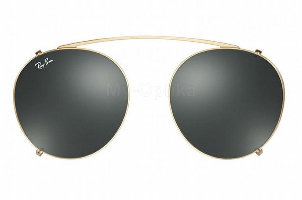 Ray-Ban 2447C 2500/71 Round Clip-on
