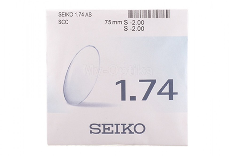 Линза Seiko 1.74 AS Super Clean Coat
