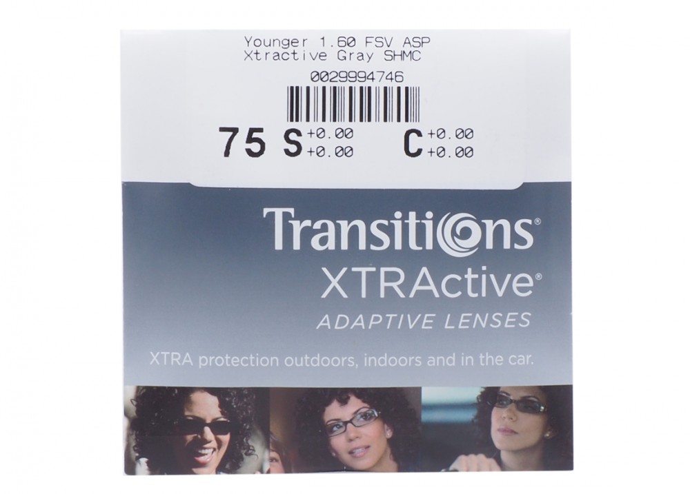 Линза Younger 1.6 AS Trasitions Xtractive SHMC