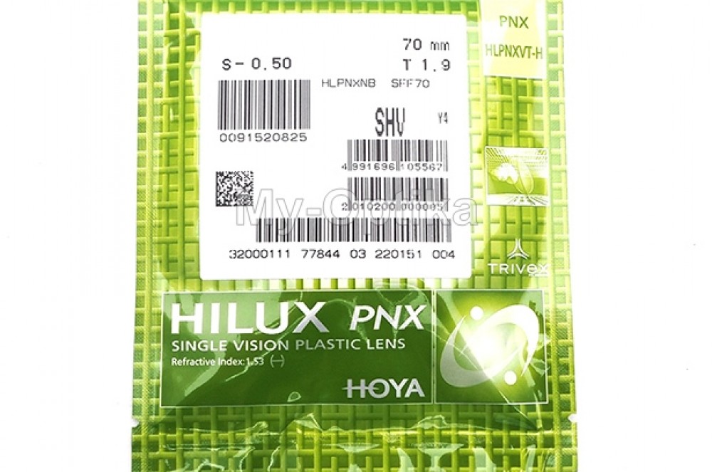 Линза Hoya 1.53 PNX SHV